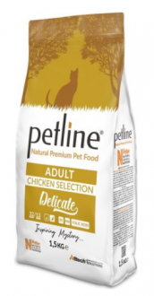 Petline Natural Premium Tavuklu Yetişkin 1.5 kg Kedi Maması kullananlar yorumlar